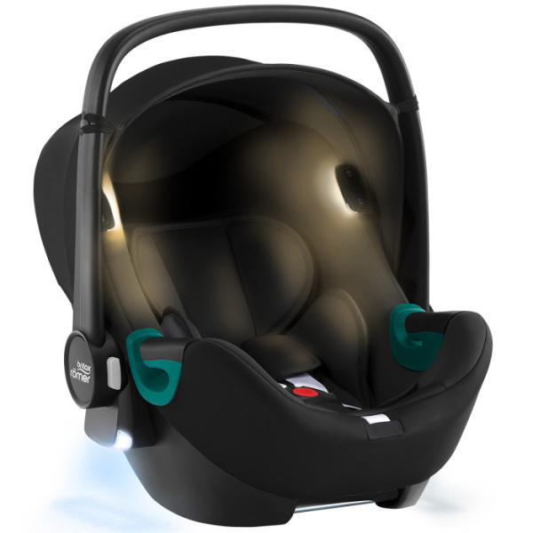Autosedačka Britax Römer Baby-Safe iSense rozsvícená Space Black